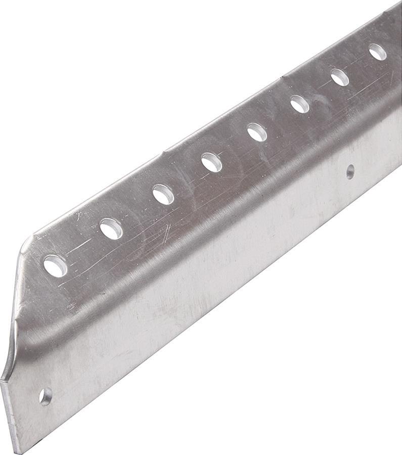Allstar Performance Slotted Angle Aluminum Support Braces ALL23131 Body Brace, Aluminum, Slotted, .125 in. Thickness, 1.00 in. Width, 30.00 in. Length, 120 Degree, Each