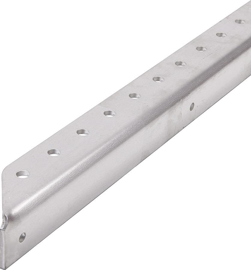 Allstar Performance Aluminum Angled Stock ALL23135 Fabrication Component, Stock, Aluminum, Natural, 1 in. Width, 1 in. Height, 30 in. Length, Each