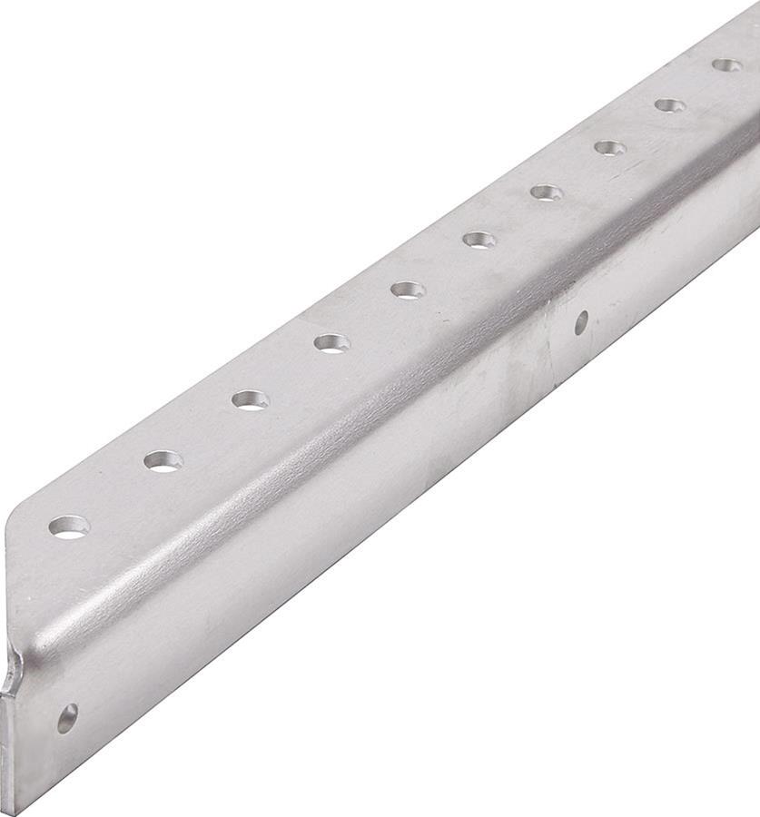Allstar Performance Aluminum Angled Stock ALL23138 Fabrication Component, Stock, Aluminum, Natural, 1 in. Width, 1 in. Height, 66 in. Length, Each