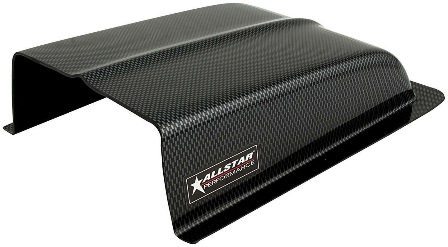 Allstar Performance Oil Cooler Scoops ALL23228 Scoop, Plastic, Black, 7 in. Width, 11 in. Length, 3 in. Height, Each