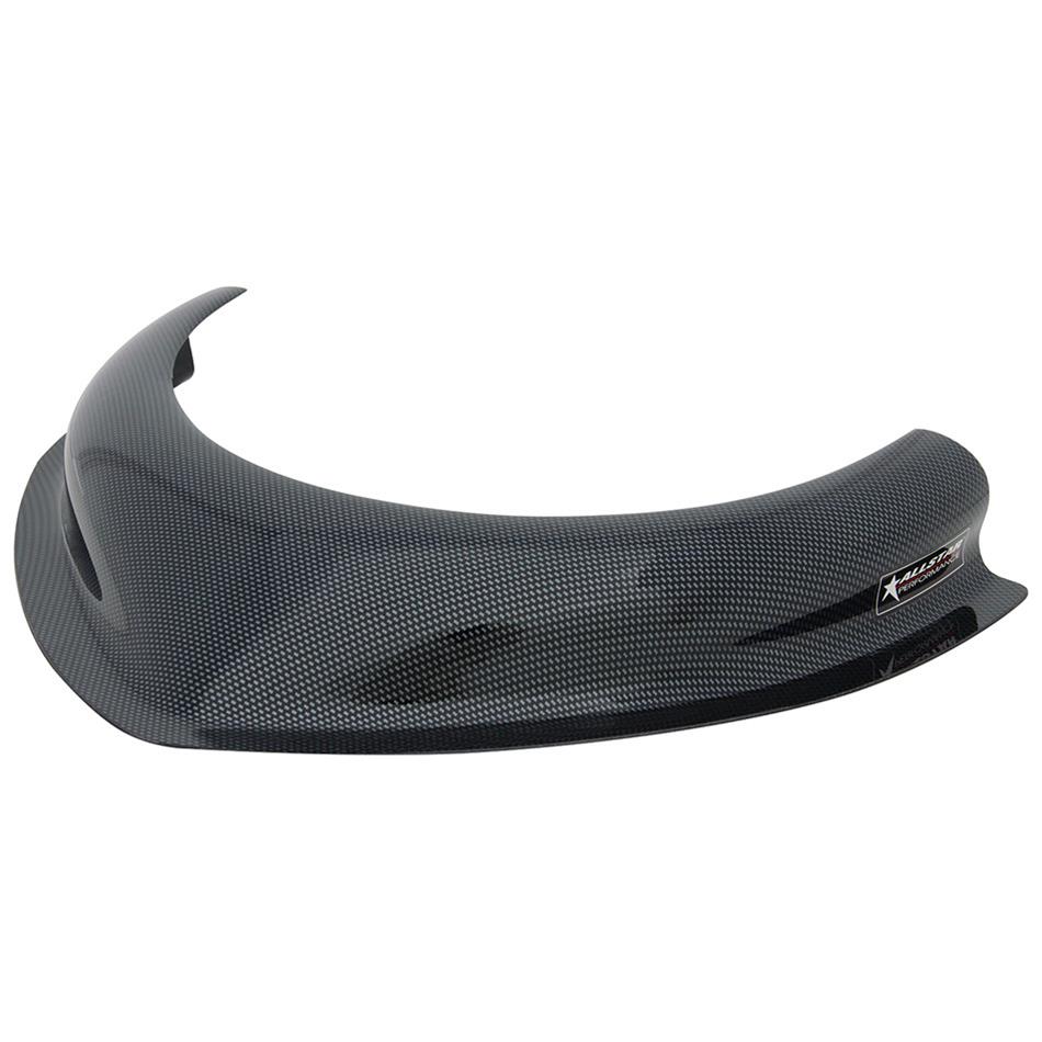 Allstar Performance Hood Scoops ALL23230 Scoop, Plastic, Black/Gray, Carbon Fiber Look, 2.50 in. Height, 19.50 in. Width, 12.25 in. Length, Each