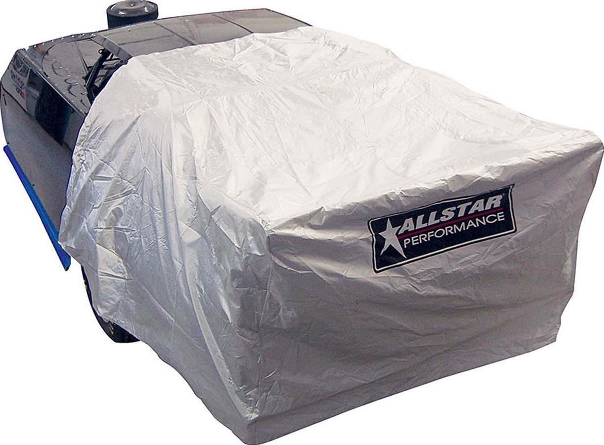 Allstar Performance Car Covers ALL23304 Vehicle Cover, Custom-fit, Polyester, Silver, Each