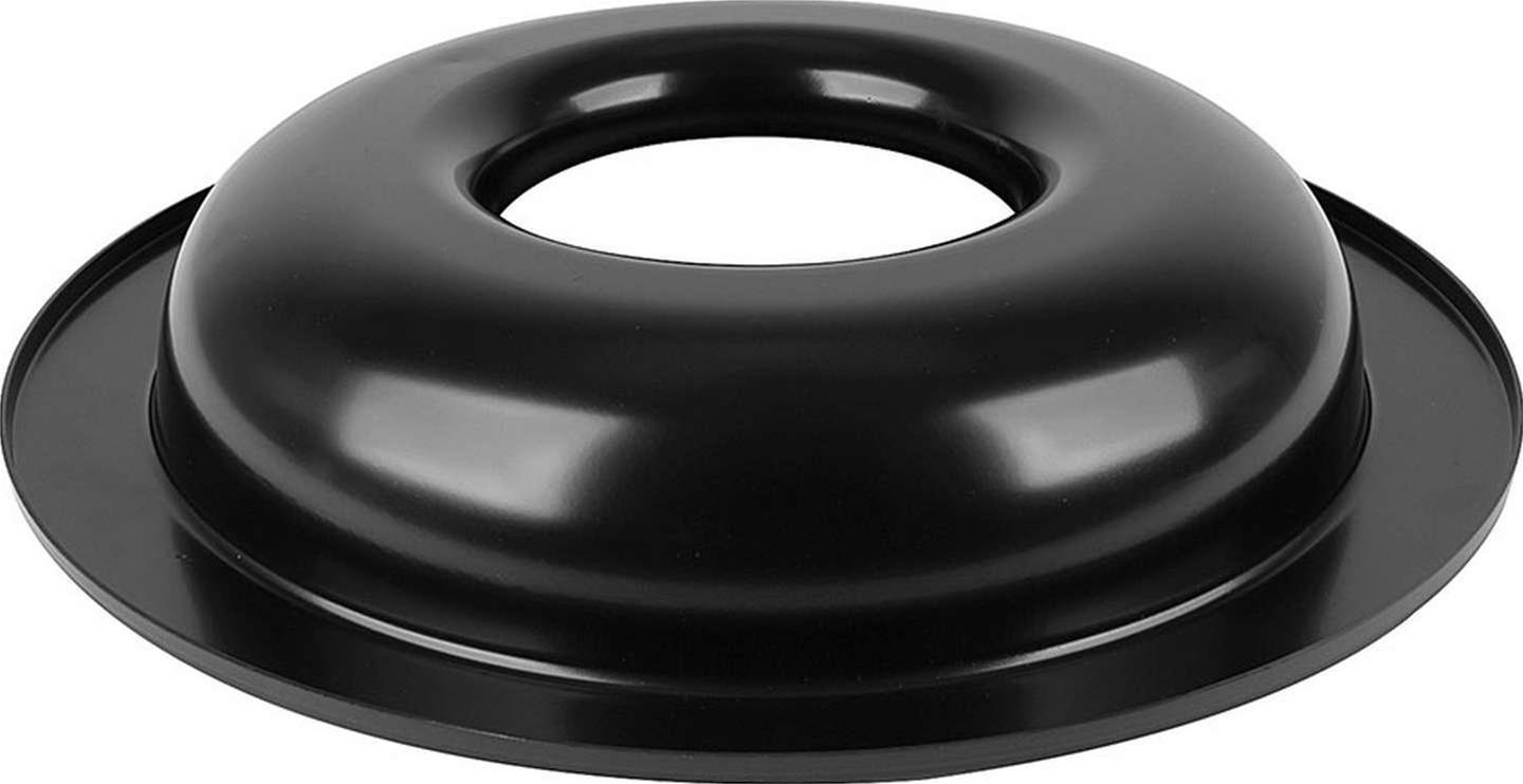 Allstar Performance Air Cleaner Bottoms ALL25943 Bottom, Dropped Base, Aluminum, Black Powdercoated, 14 in. Diameter, Each