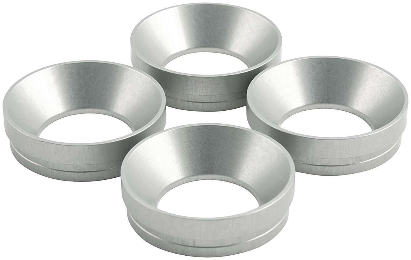 Allstar Performance Carburetor Restrictor Plate Inserts ALL26185 Inserts, Aluminum, 1.200 in. Inside Diameter, 1.000 in. tall, Set of 4