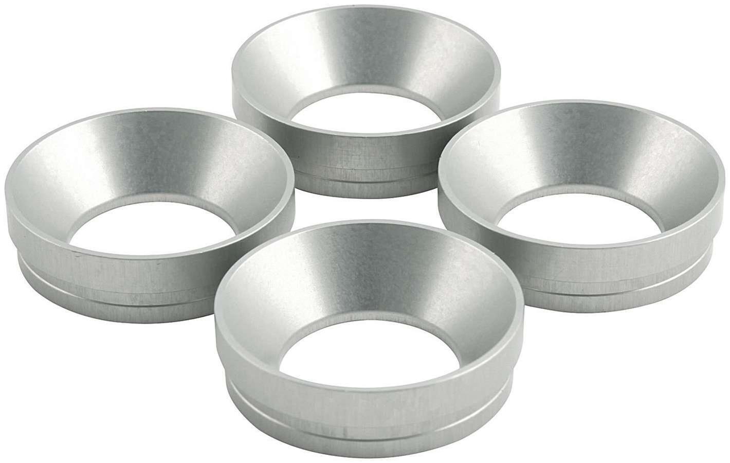 Allstar Performance Carburetor Restrictor Plate Inserts ALL26187 Base Insert, 1.300 in Diameter, 1/2 in Tall, Set of 4
