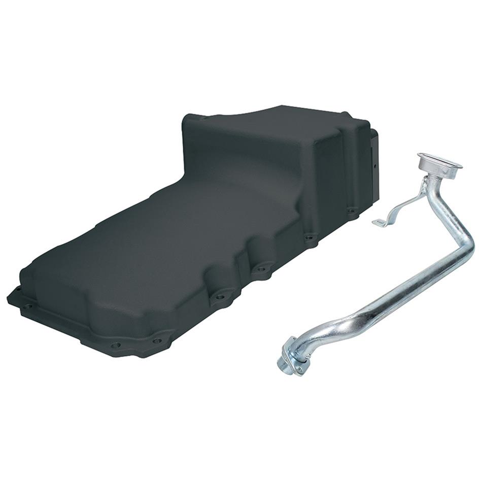 Allstar Performance Oil Pans ALL26241 Pan, LS Pan Cast Alum Black