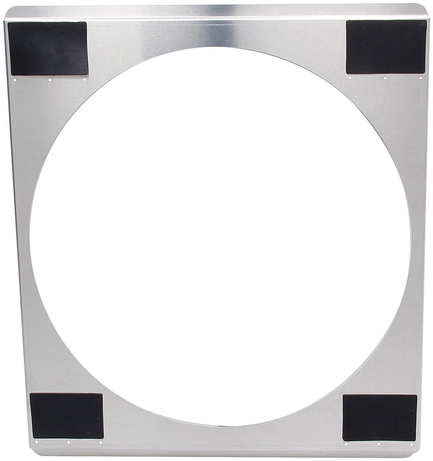 Allstar Performance Fan Shrouds ALL30060 Shroud, Aluminum, Natural, Bolt-On, 16" Diameter, Each