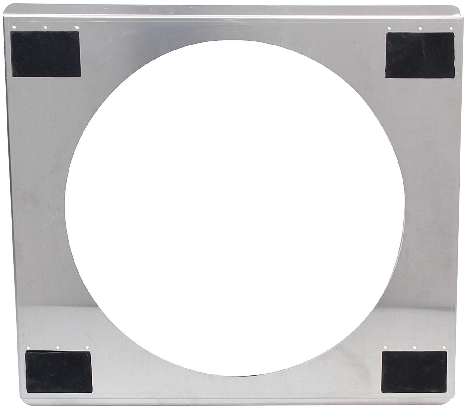 Allstar Performance Fan Shrouds ALL30061 Shroud, Aluminum, Natural, Bolt-On, 16" Diameter, Each