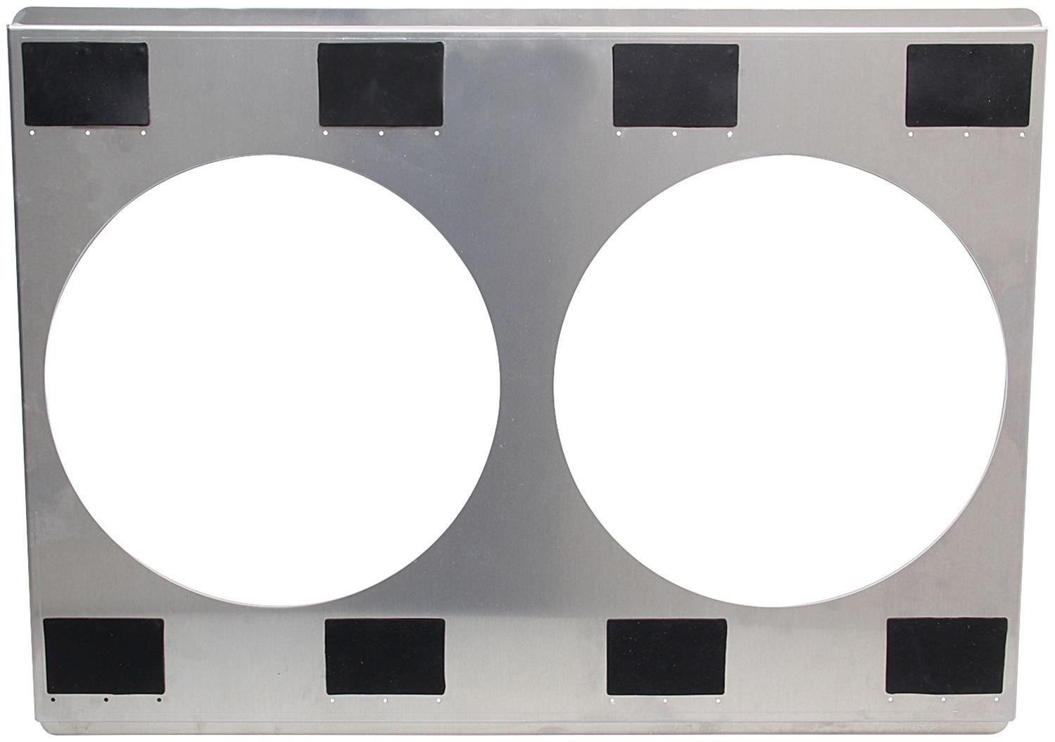 Allstar Performance Fan Shrouds ALL30064 Shroud, Aluminum, Natural, Bolt-On, 12" Diameter, Each