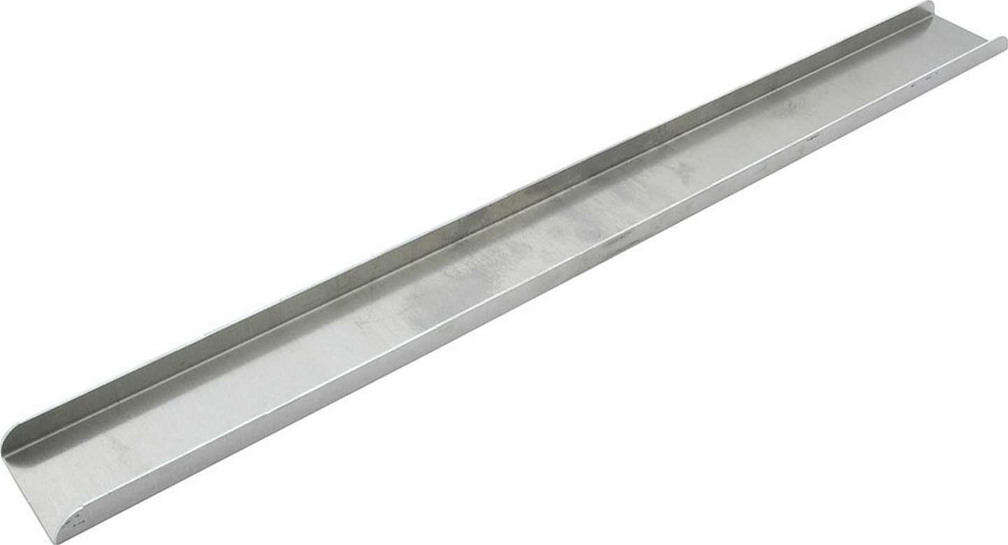 Allstar Performance Radiator Mount Channels ALL30123 Mounting Brackets, Aluminum, Natural, Each