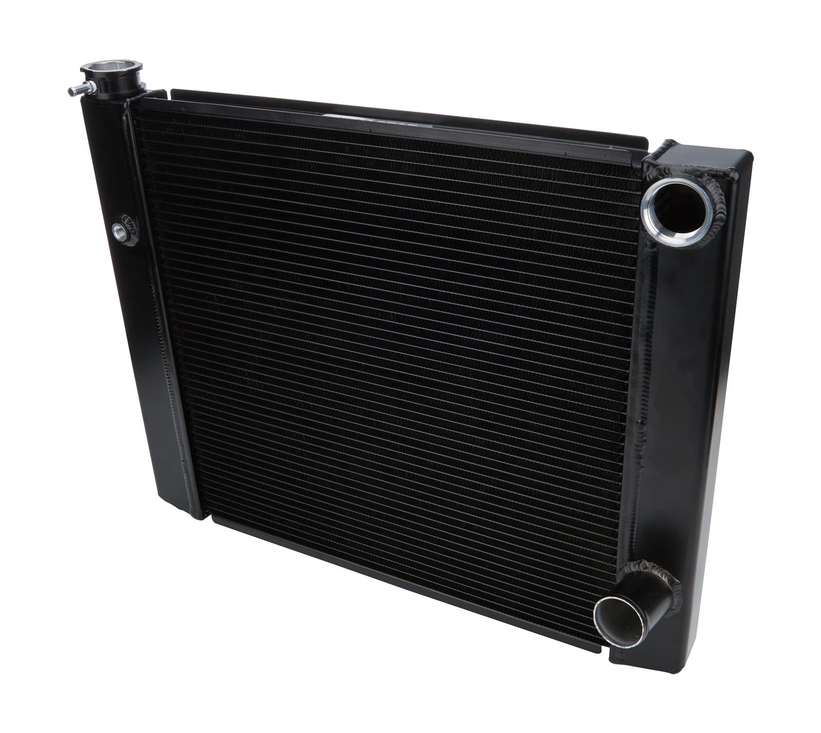 Allstar Performance Radiators ALL30346 Radiator 19" x 28" Dual Pass Lightweight Single Row Black