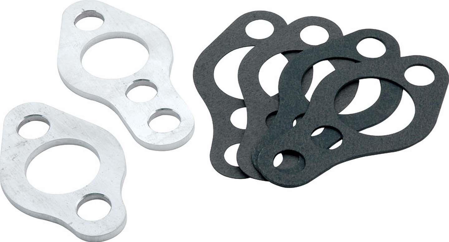 Allstar Performance Water Pump Spacers ALL31070 Spacer Kit, Pump, Aluminum, Natural, 1/8 in. Thick, Chevy, Small Block, Kit