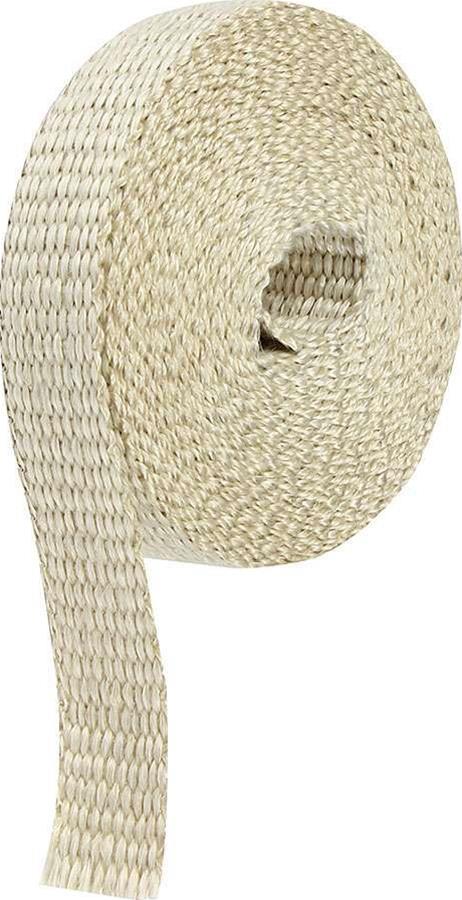 Allstar Performance Exhaust Wrap ALL34241 Wrap, 1,200 degrees F Rating, Fiberglass Composite, Natural, 1 in. Width, 25 ft. Length, Each