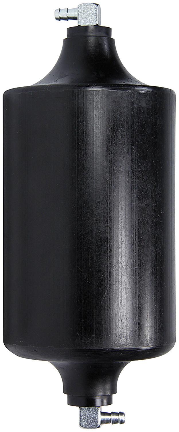 Allstar Performance Overflow Tanks ALL36155 and Recovery Tanks, Round, Bolt-in, 1 qt. Capacity, Plastic, Black, 0.313 in. Hose Barb Inlet/Outlet, Each