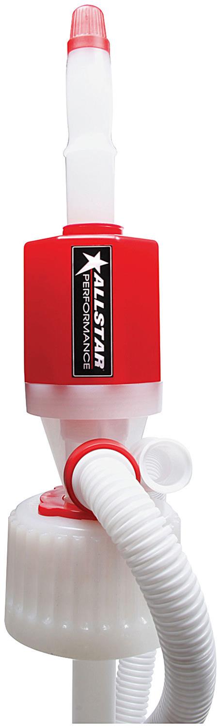 Allstar Performance Utility Jug Components ALL40116 Add a pump to your utility jug. Available as a Cap/Pump combo or just the cap if you already have a pump. Alls