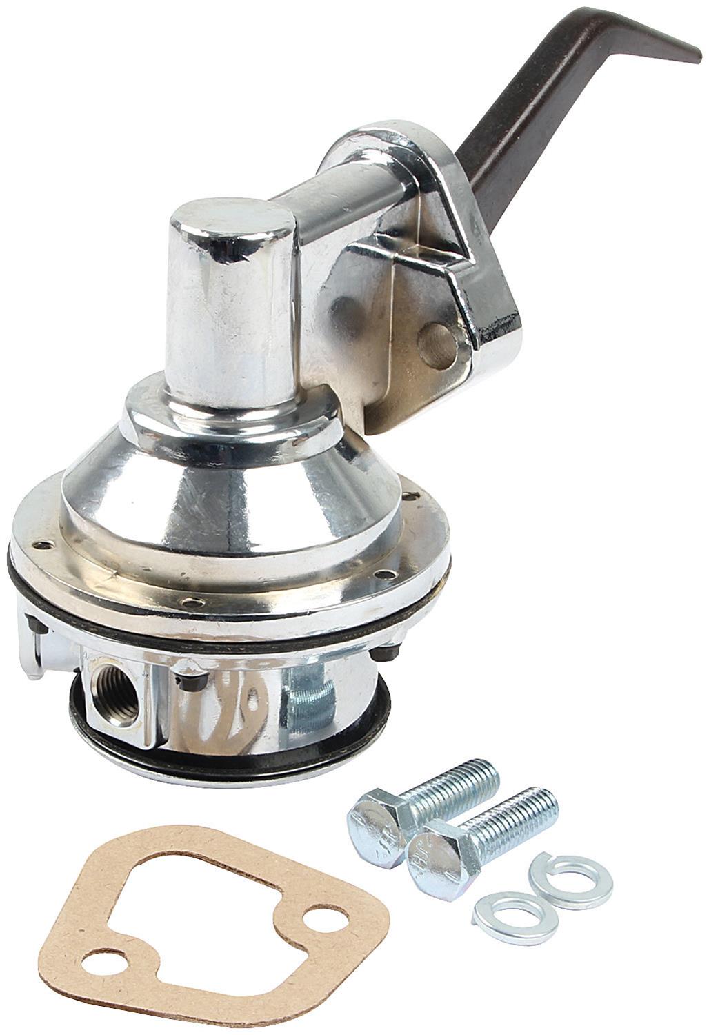 Allstar Performance Mechanical Fuel Pumps ALL40262 Pumps, Mechanical, 6.5 - 8 psi, 80 gph, 1/4 in. Female Threads Inlet/Outlet, Ford, Small Block Windsor, Each