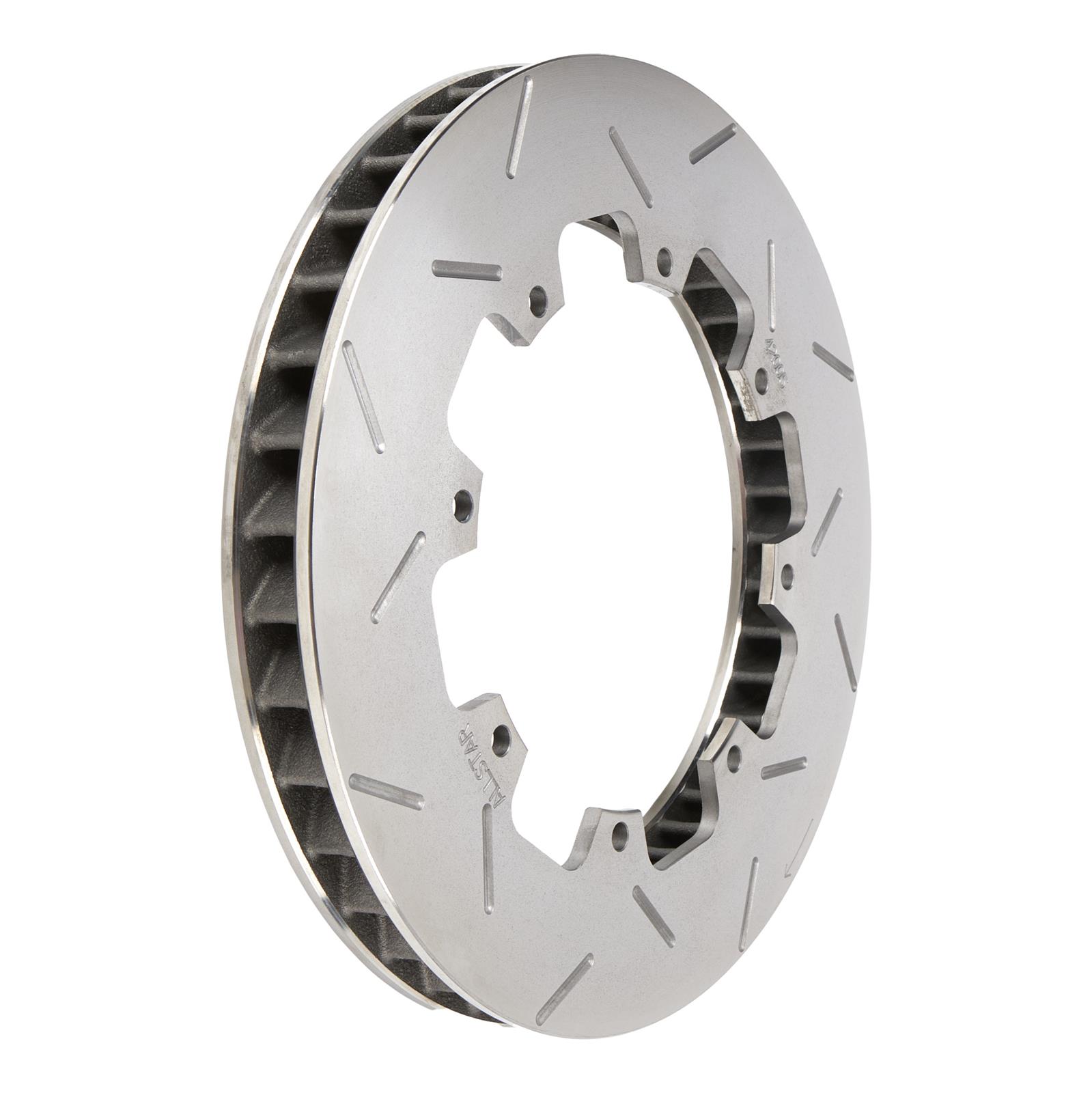 Allstar Performance 40-Vane Directional Brake Rotors ALL42005 Rotor, Directional, 40-Vane, Slotted, Right Side, Front/Rear, 11.75 in. O.D., 8-bolt, 7 in. BC, Each