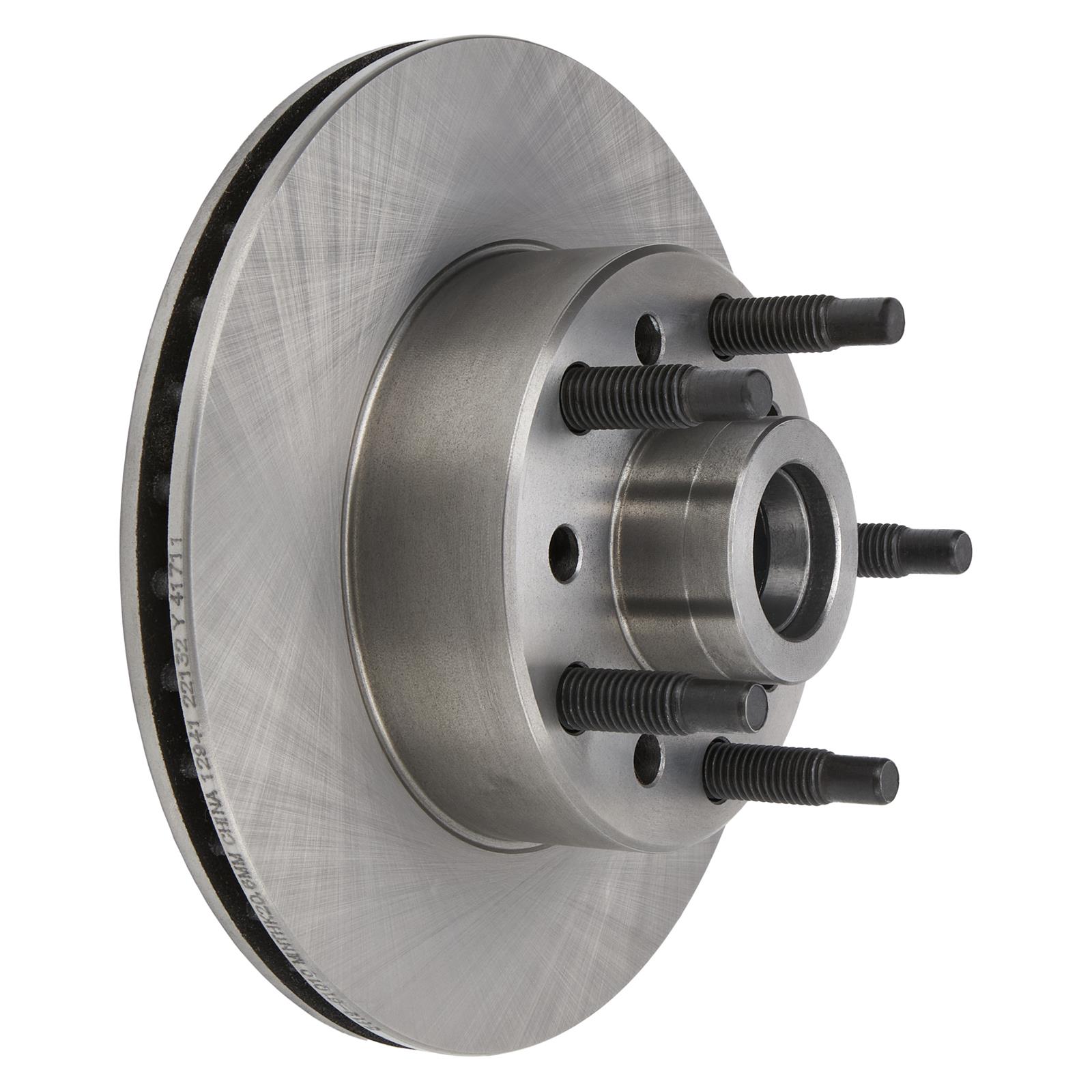 Allstar Performance Granada Brake Hub/Rotors for 1975-1982 GRANADA, 1974-1978 MUSTANG II - ALL42089 Rotor, Solid, Iron, Natural, Front, 11.00 in. Diameter, 5 x 5 BC, .875 in. Thickness, Ford, Each