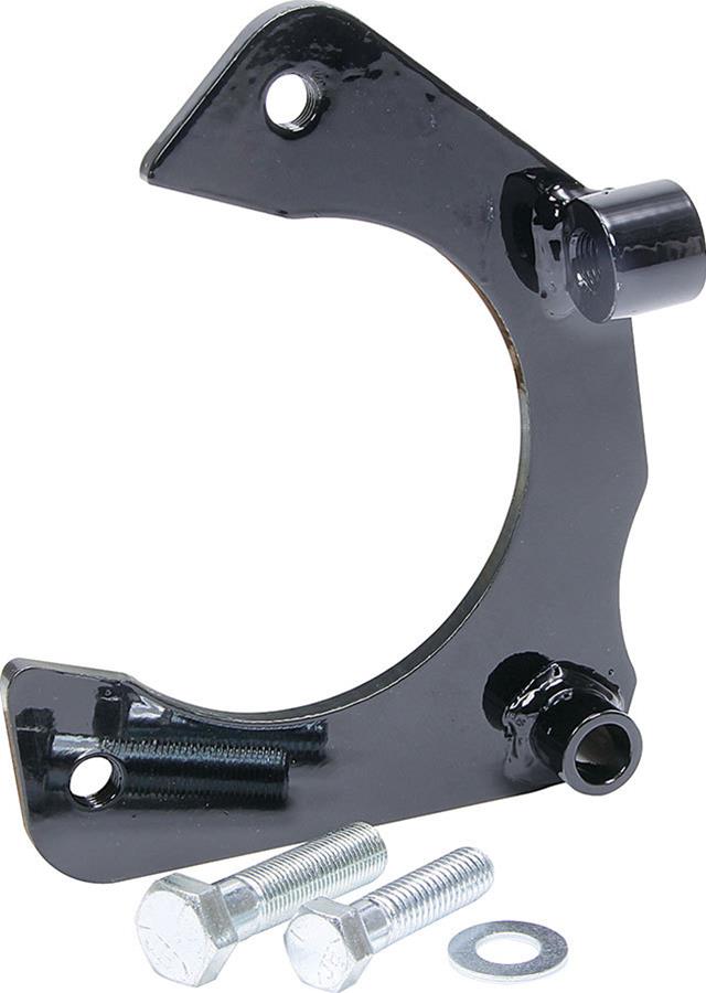 Allstar Performance Mustang II Caliper Brackets ALL42111 Bracket, Steel, Black Powdercoated, Passenger Side, Each
