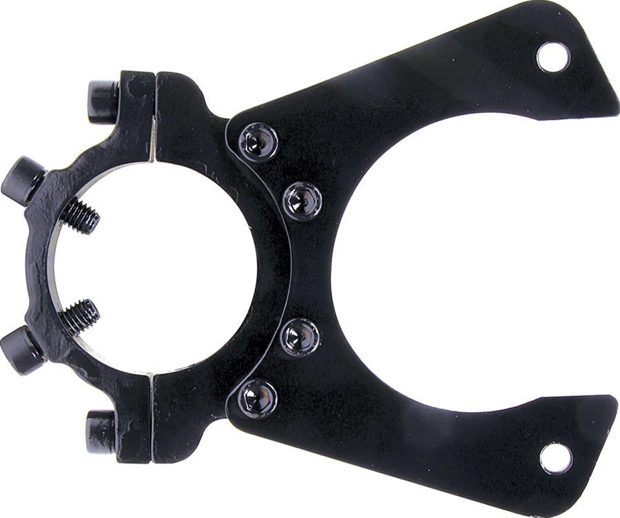 Allstar Performance Caliper Brackets ALL42133 Brake Mounting Brackets, Steel, Black, Designed for GM Metric Calipers with 5 1/2 in. Bolt Spacing, Rear Left/Rear Right, Each