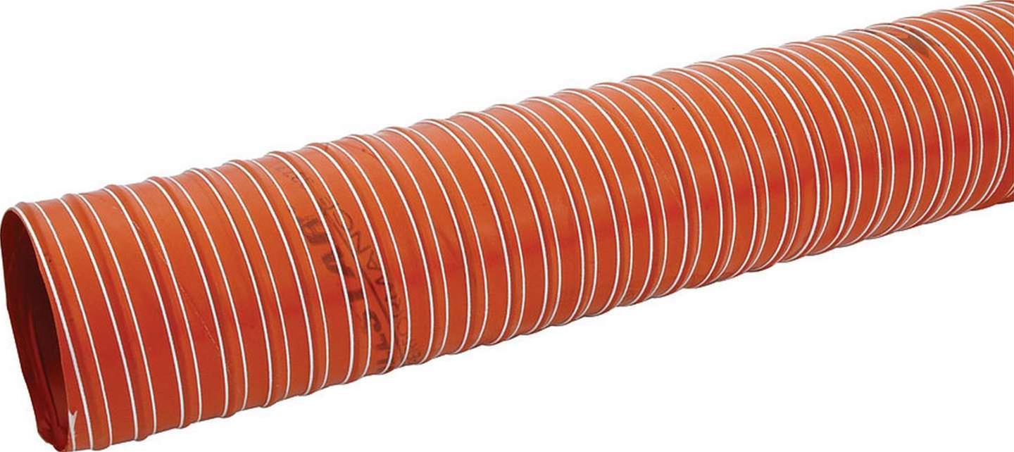 Allstar Performance High-Temp Brake Duct Hoses ALL42155 Cooling Hose, High-Temp, Silicon Coated Woven Fiberglass, Orange, 4 in. Diameter, 120 in. Length