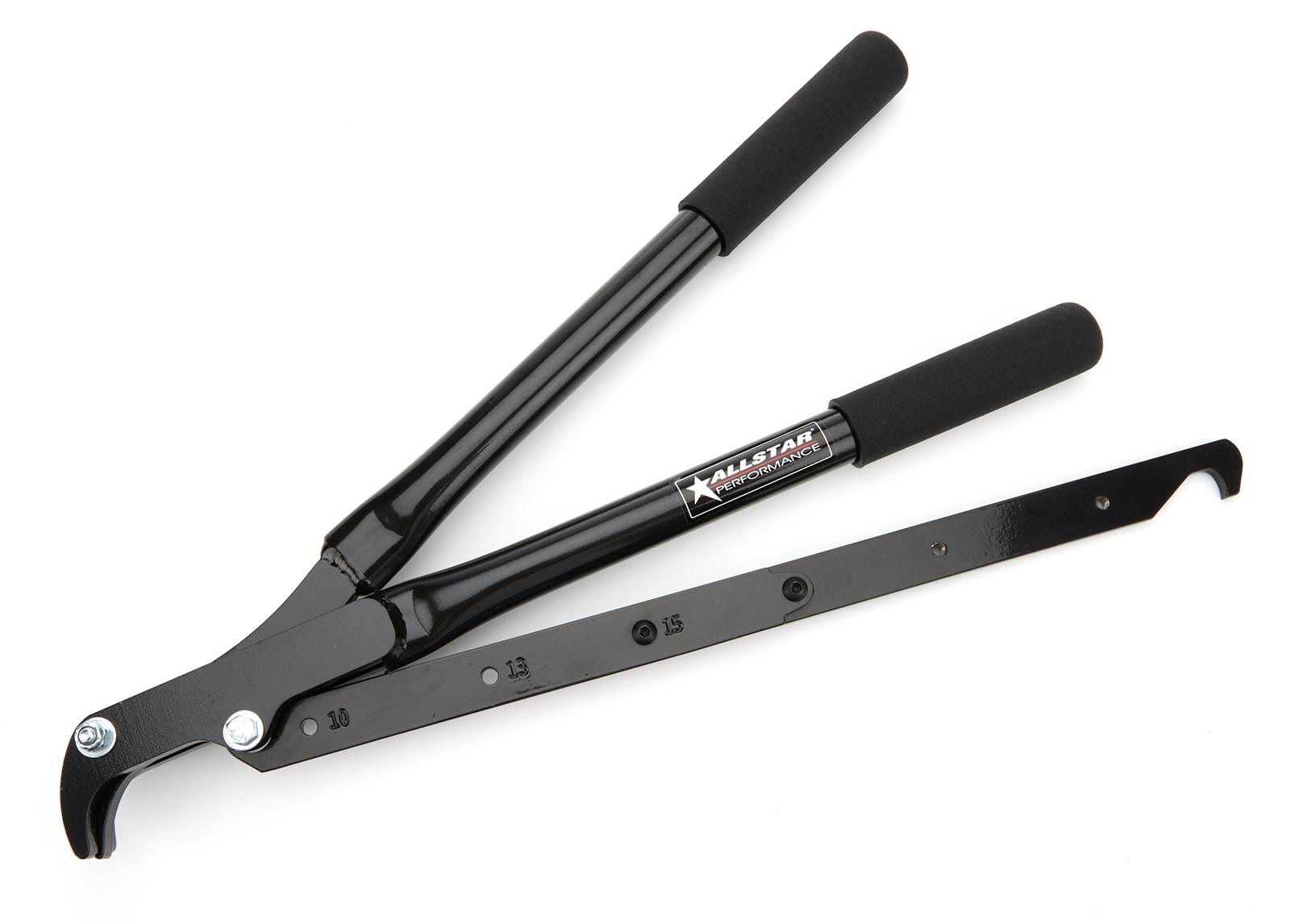 Allstar Performance Bead Breakers ALL44028 Breaker, Standard Jaw, Steel, Black Rubber Grip, Adjustable Arm, Each