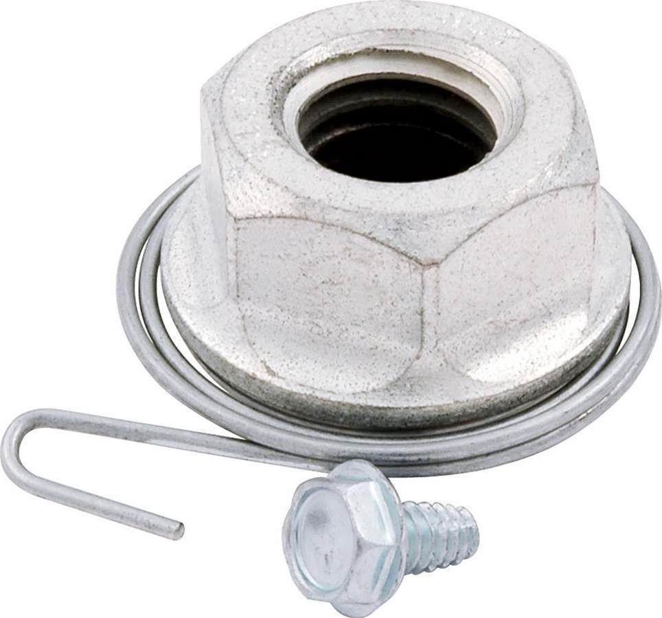 Allstar Performance Glueless Lug Nuts ALL44108 Nuts, Glueless, Conical, 5/8-11 RH in., Open End, Zinc Finish, Springs, Self-tapping Screws, Set of 5