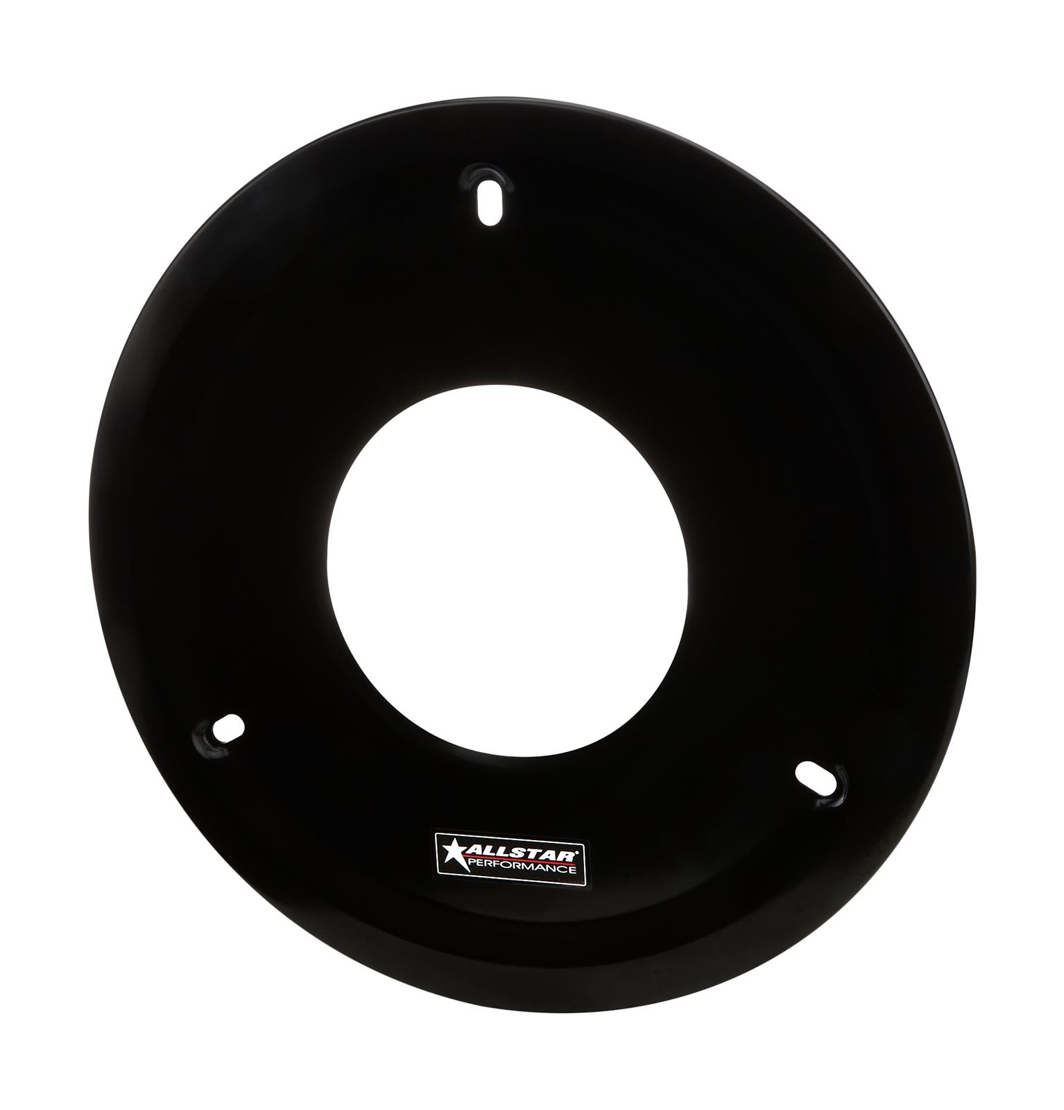 Allstar Performance Wheel Covers ALL44145 Aluminum Cover Weld Style Large Hole Black