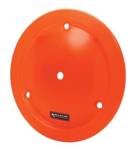 Allstar Performance Wheel Covers ALL44286 Universal Three Fastener Plastic with No Hardware Orange