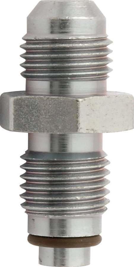 Allstar Performance Power Steering Fittings ALL48211 Fitting, Adapter, AN to Inverted Flare, Straight, Steel, Zinc, -6 AN, M14 x 1.5 O-ring, Each