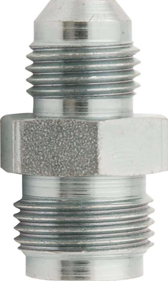 Allstar Performance Power Steering Fittings ALL48217 Fitting, Adapter, AN to Inverted Flare, Straight, Steel, Zinc, -6 AN, 11/16 in. Inverted Flare, Each