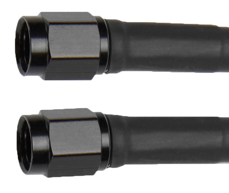 Allstar Performance Coated Stainless Steel Lines ALL48361 Brake Line, PVC Coated, Braided Steel, -3 AN, 12 in. Length, Each