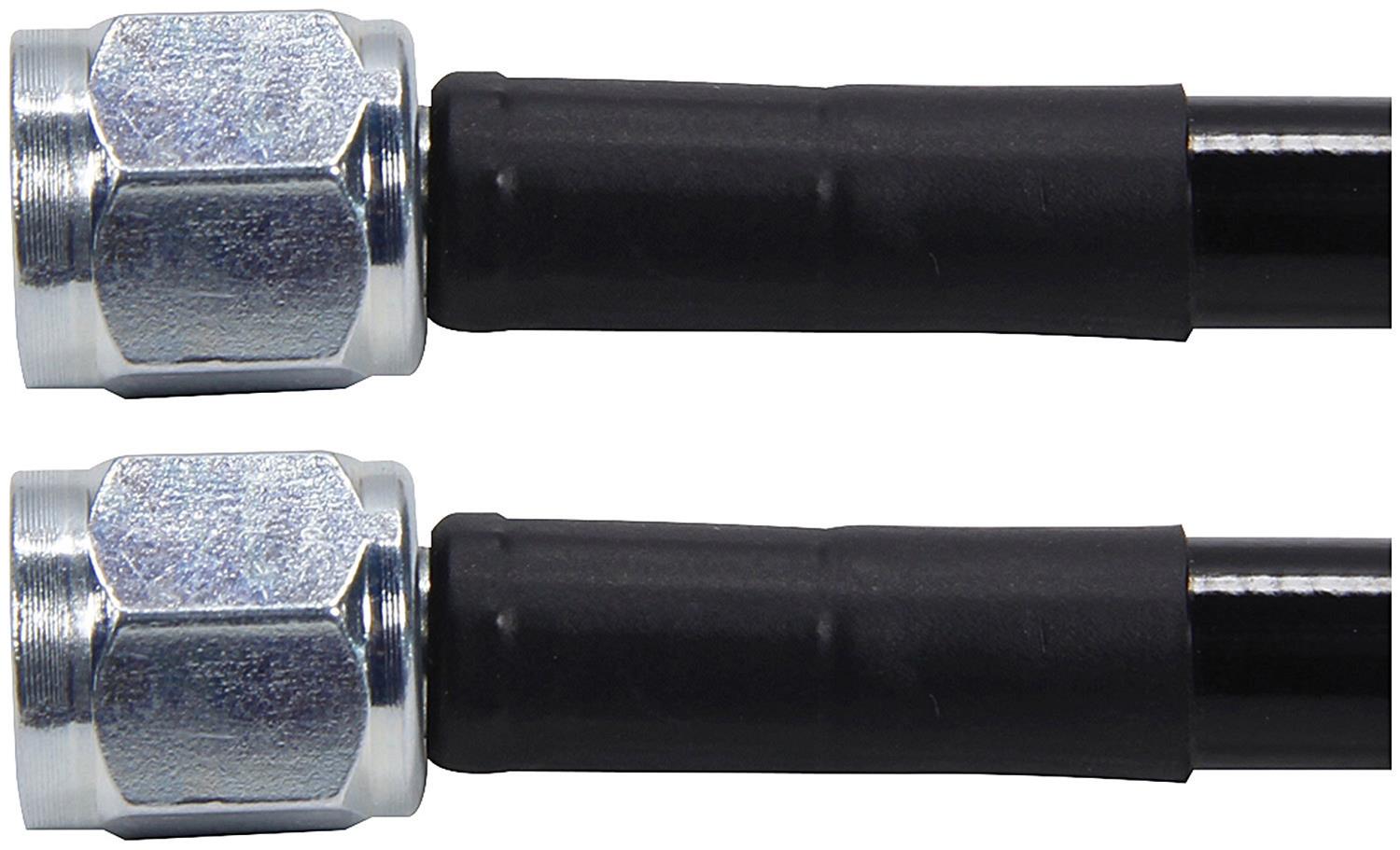 Allstar Performance Coated Stainless Steel Lines ALL48430-32 Brake Lines, Braided Steel, -3 AN, Straight, Female Threads, 32.00 in. Length, Each