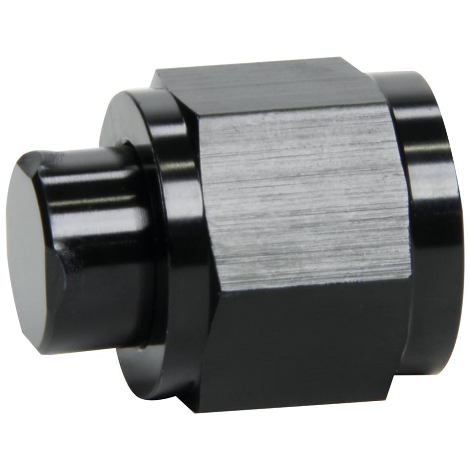 Allstar Performance AN Cap Fittings ALL49676 Caps, Aluminum, Black Anodized, -16 Female, Each