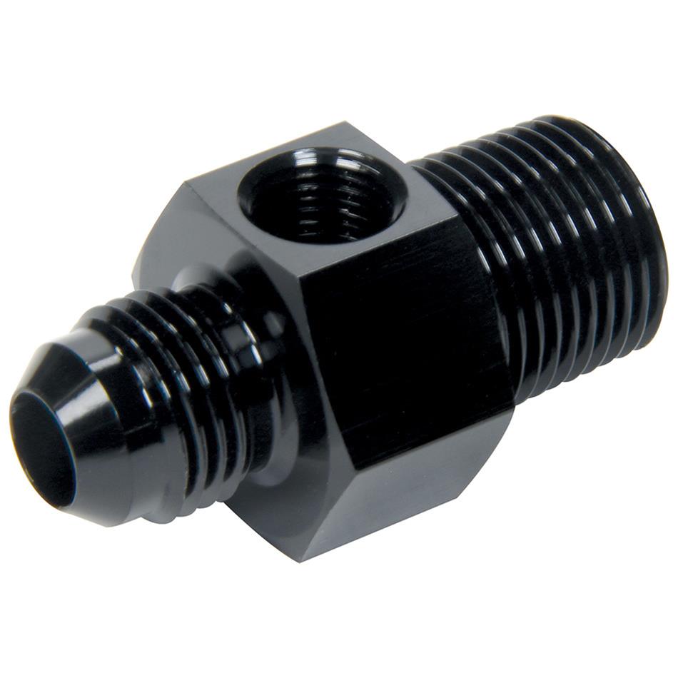 Allstar Gauge Adapter AN -4 Male x -4 Male x 1/8in NPT