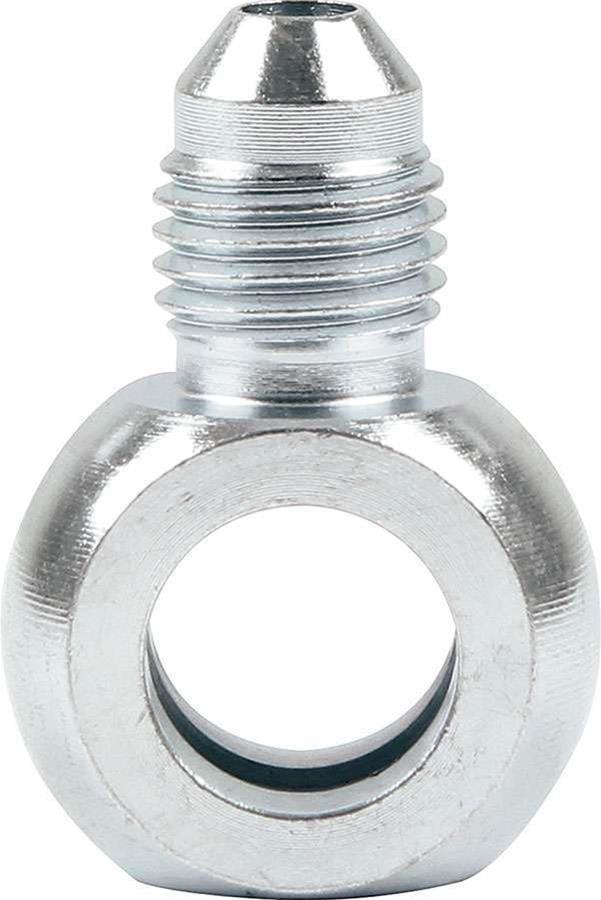 Allstar Performance Brake Fittings ALL50063 Fitting, Brake, Male -4 AN to Banjo 7/16 in.-20, Steel, Pair