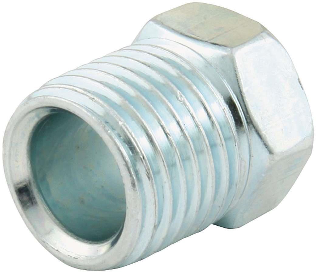 Allstar Performance Inverted Flare Nuts ALL50140 Tube Nuts, Flare, 5/16 in. Tube, 1/2-20 in. Nut, Steel, Zinc, Set of 10