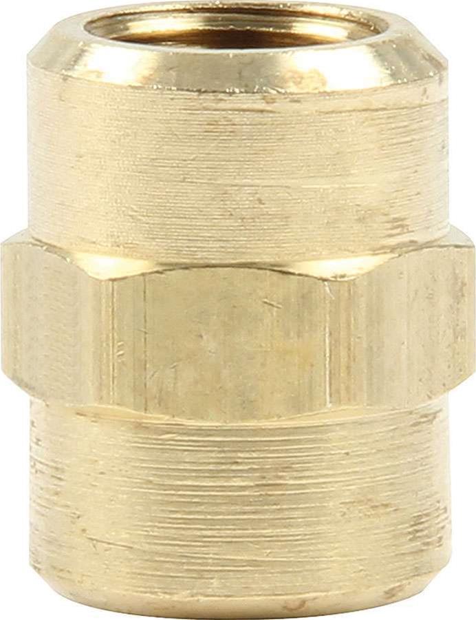 Allstar Performance 1/8 in. NPT Female Union Fittings ALL50185 Fitting, Coupler, Union, to NPT, Straight, Brass, Natural, NPT, NPT, Set of 4