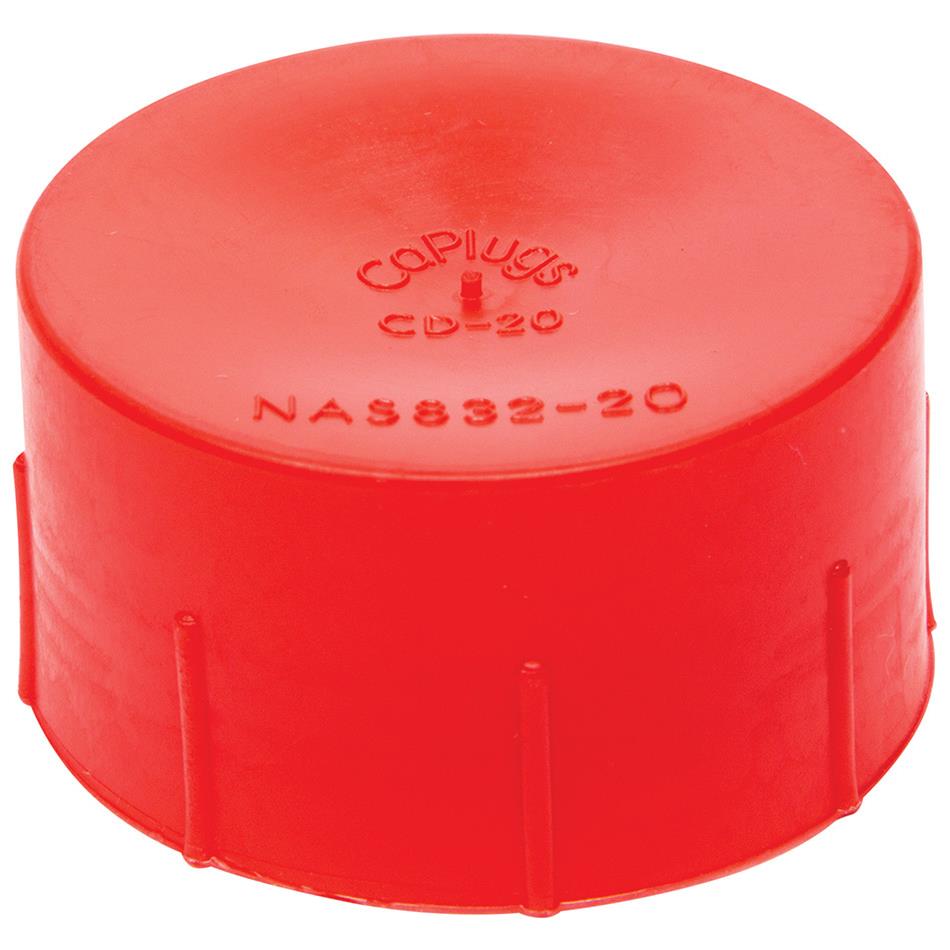 Allstar Performance AN Cap Fittings ALL50808 Caps, Plastic, Red -20 Female, Set of 5