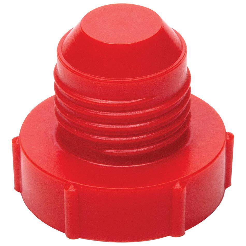 Allstar Performance AN Plug Fittings ALL50813 Plugs, Plastic, Red, -6 Male, Set of 20