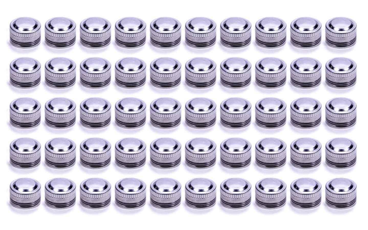 Allstar Performance AN Cap Fittings ALL50827-50 Caps, Aluminum, Natural, -16 Female, Set of 50