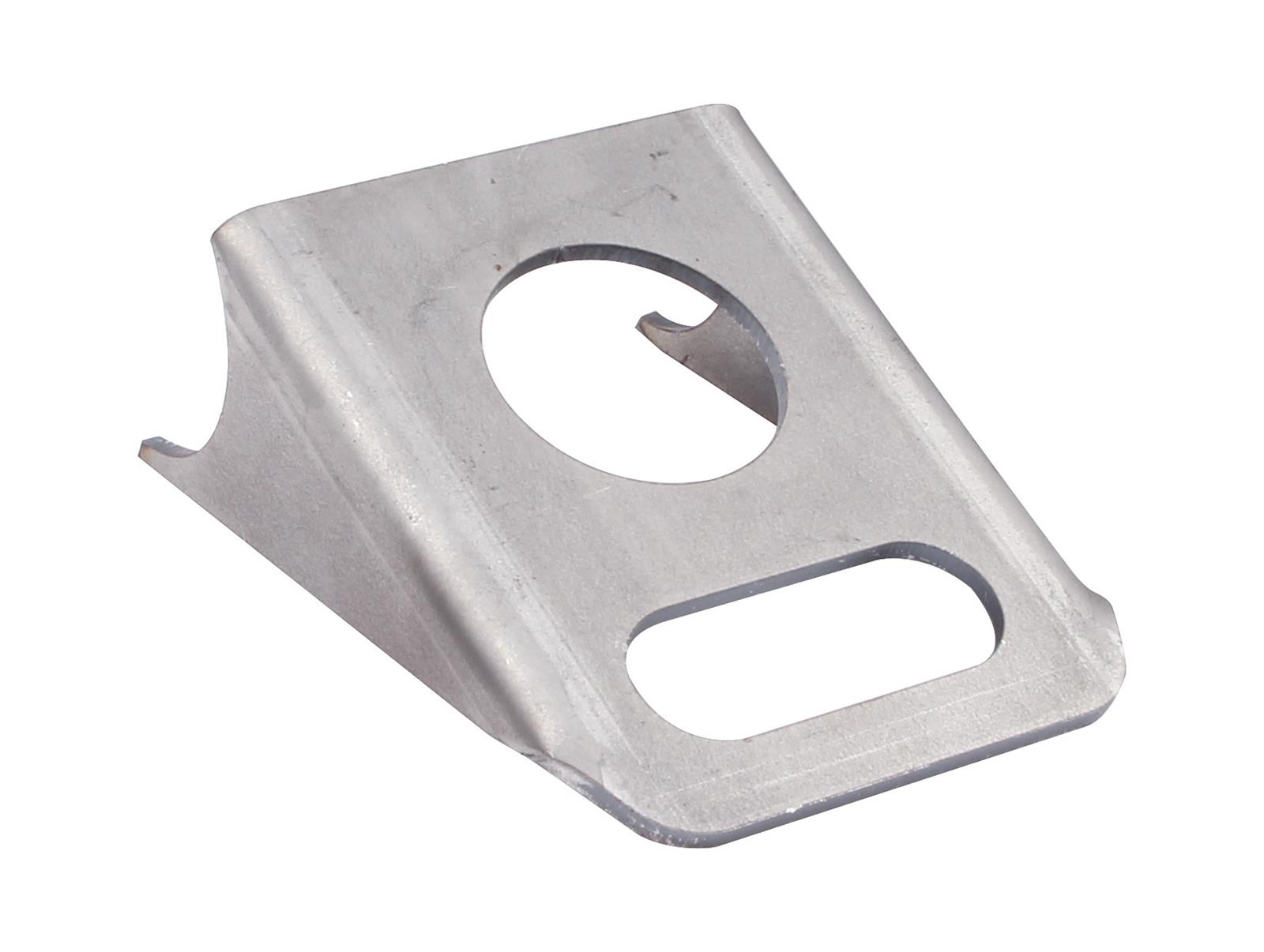 Allstar Performance Steering Column Brackets ALL52122 Mount, Steel, Bare, 4.000 in. Length, 3.187 in. Width, Each