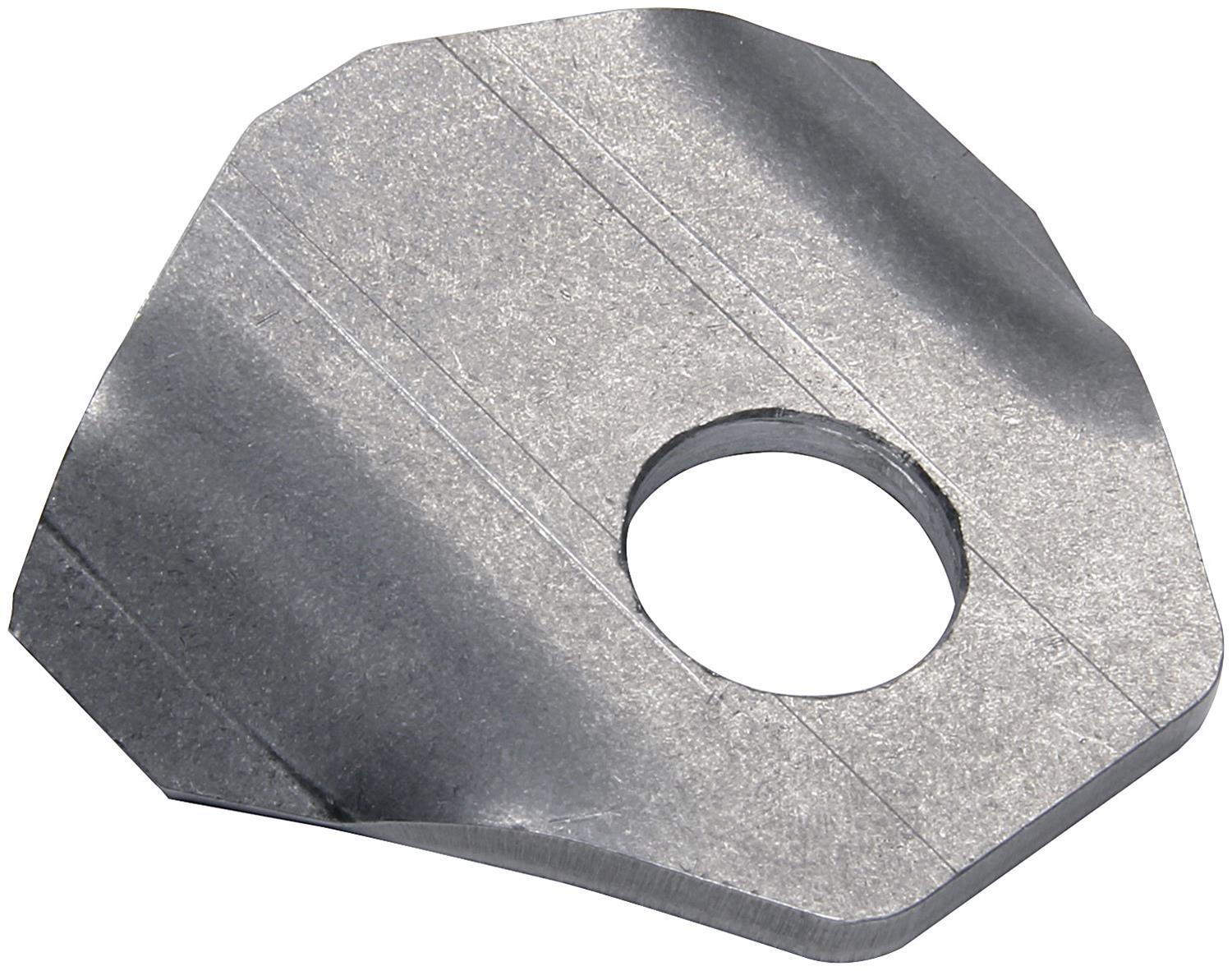 Allstar Performance Steering Shaft Rod End Mounting Tabs ALL52133 Chassis Tabs, Brackets and Components, Tab, Gusseted, Weld-on, End, 3/4 in., Steel, Natural, Each