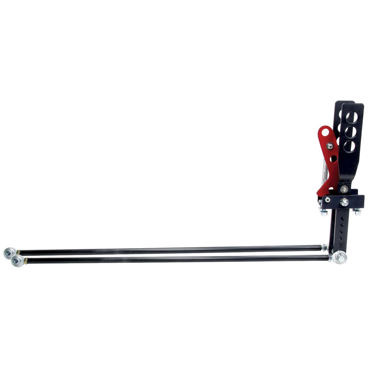 Allstar Performance Aluminum Shifter Assemblies ALL54125 Manual Shifter, Black Anodized, 2-Lever Model, Kit