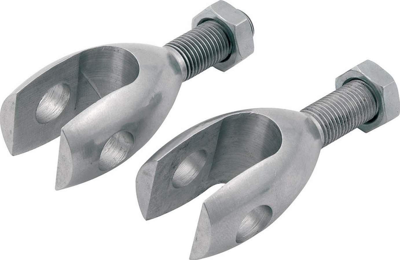 Allstar Performance Transmission Linkage Arm Clevises ALL54128 Clevises, Aluminum, For Bert Transmission, Pair