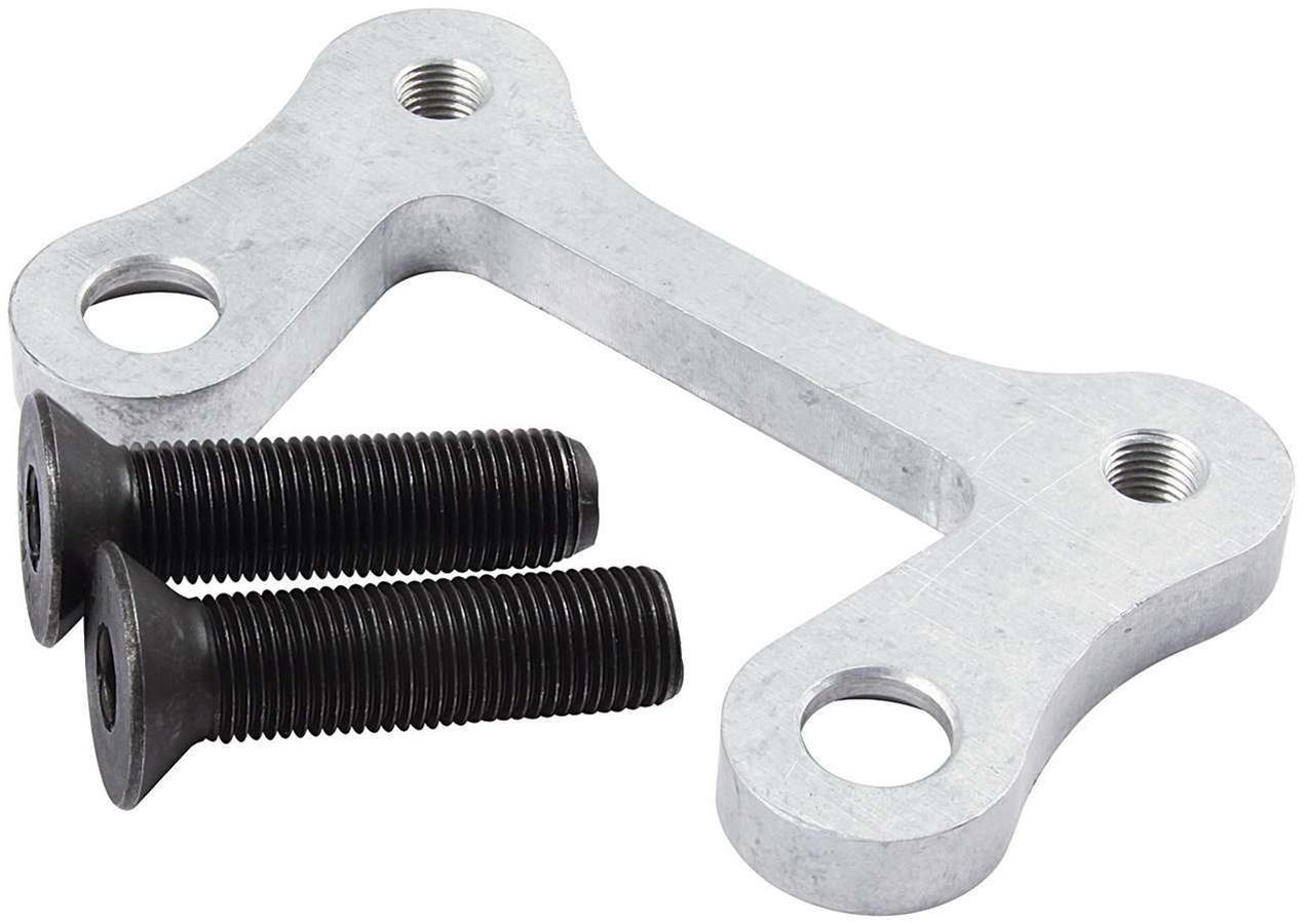Allstar Performance Aluminum Caliper Brackets ALL55070 Brake Brackets, Aluminum, Natural, Driver Side Front, Passenger Side Front, Each