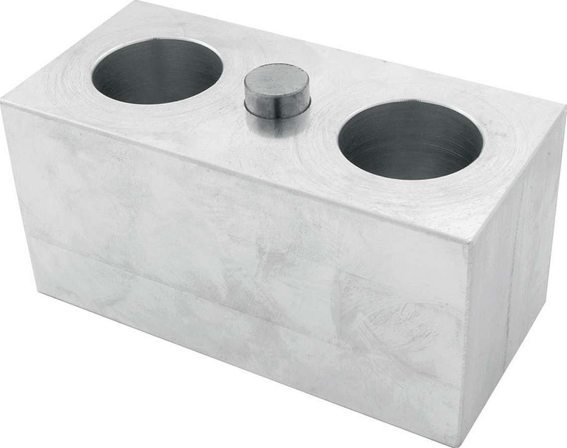 Allstar Performance Lowering Blocks ALL56064 Block, Aluminum, 2.5 in. Thick, 2.5 in. wide, 5 in. Long, 5/8 in, Pin Diameter, Each