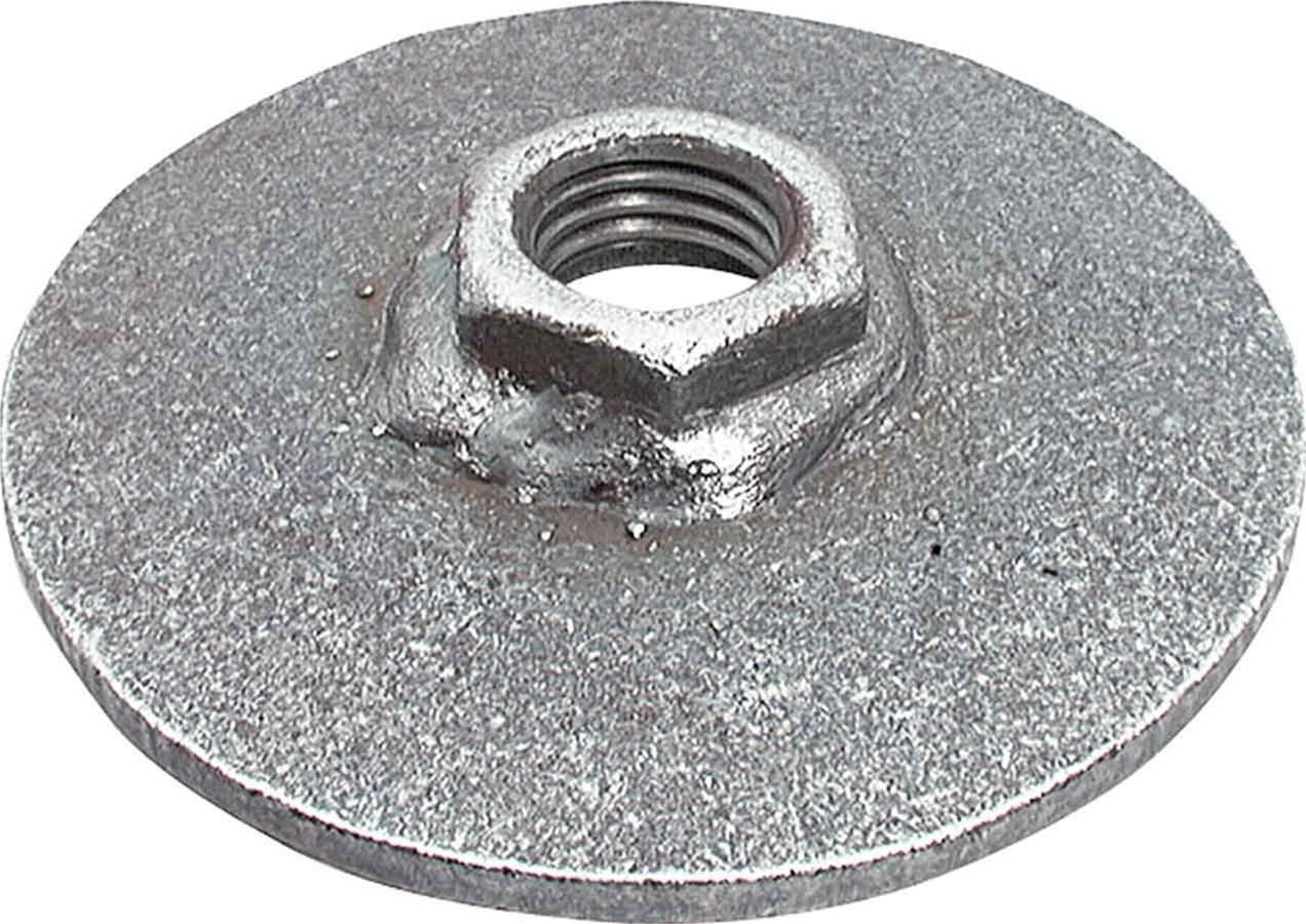Allstar Performance Weight Jack Plates ALL56112 Plate, Steel, 5 in. Outside Diameter, 1 in.-8 Center Thread, Each