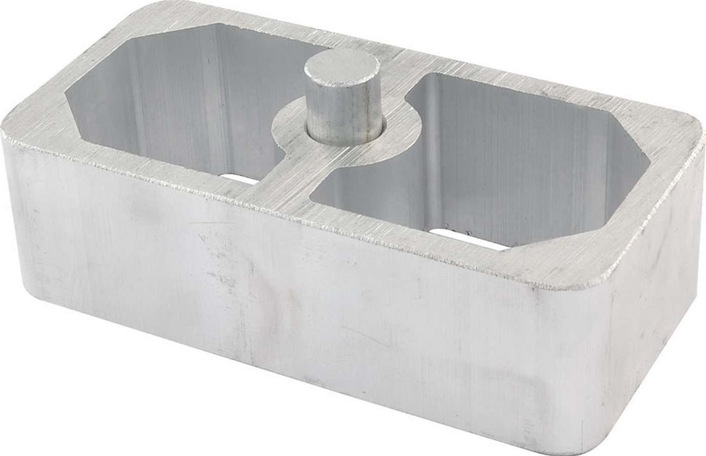 Allstar Performance Lowering Blocks ALL56132 Block, Aluminum, 2.00 in. Drop, Rear, 2.50 in. Wide, Universal, Each
