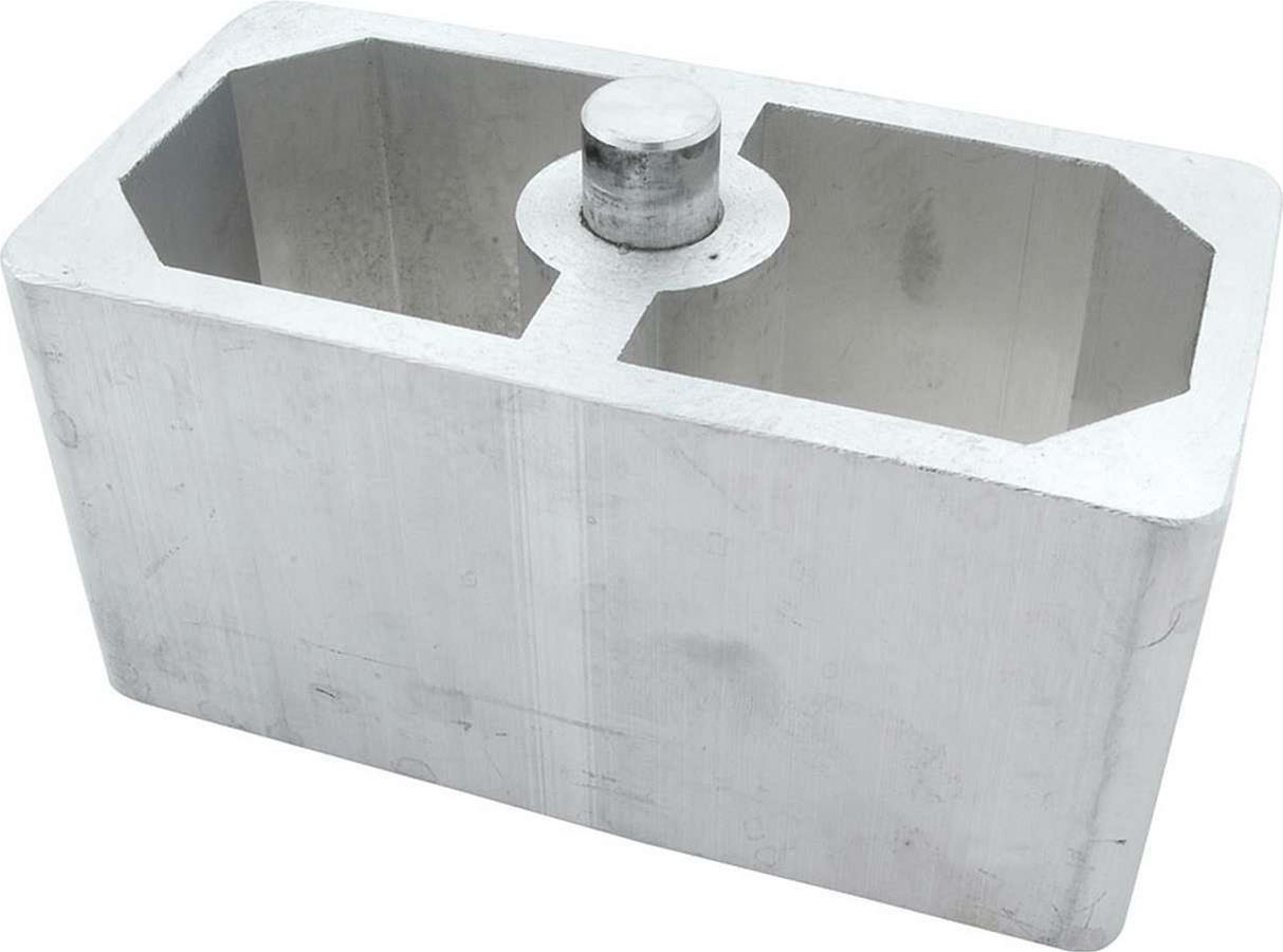 Allstar Performance Lowering Blocks ALL56133 Block, Aluminum, 2.50 in. Drop, Rear, 2.50 in. Wide, Universal, Each